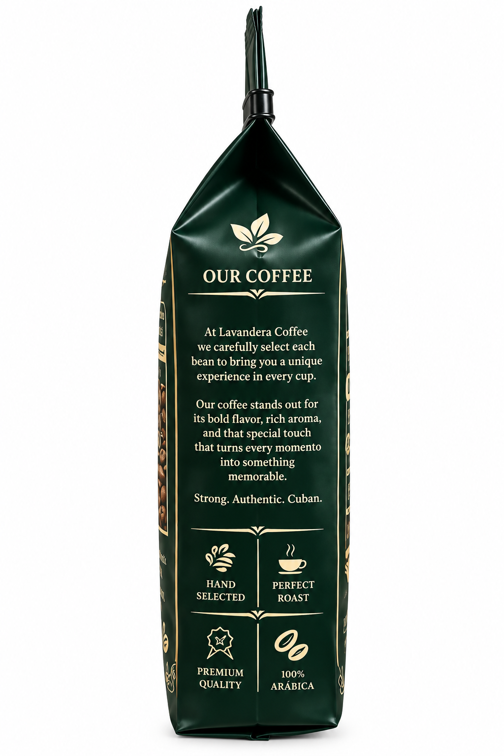 Cafe Lavandera Premium Whole Bean Coffee – 1 lb (454 g)
